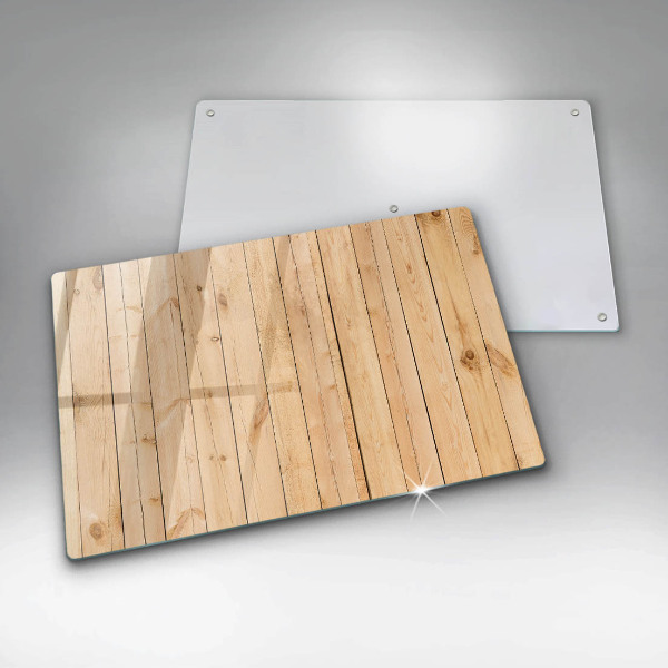 Steklena podloga za rezanje Občutljive lesene deske