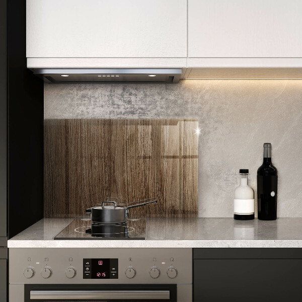 Steklena podloga za rezanje Tekstura lesa