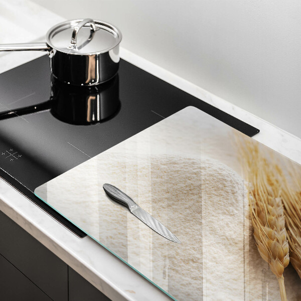 Steklena podloga za rezanje Moka in klasje