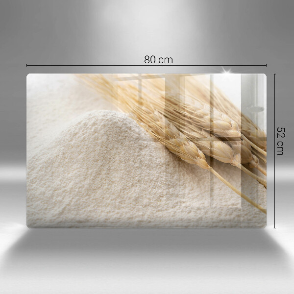 Steklena podloga za rezanje Moka in klasje