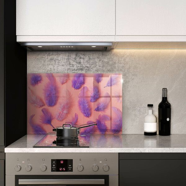 Steklena podloga za rezanje Puhasto perje