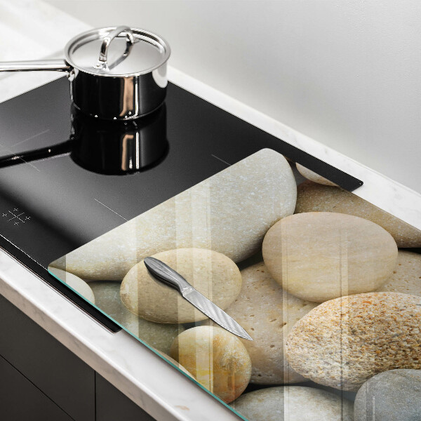 Steklena podloga za rezanje Vzorec ovalnih kamnov