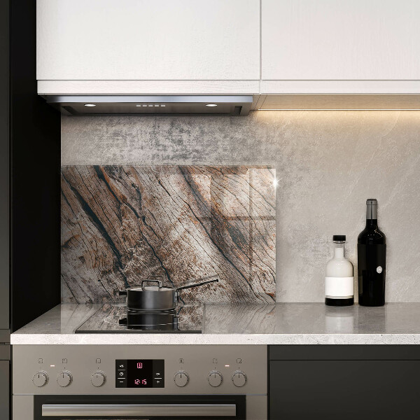 Steklena podloga za rezanje Struktura lesa