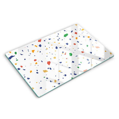 Steklena podloga za rezanje Pisana kamnina