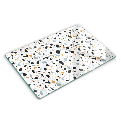 Steklena podloga za rezanje Dekorativna kamenina