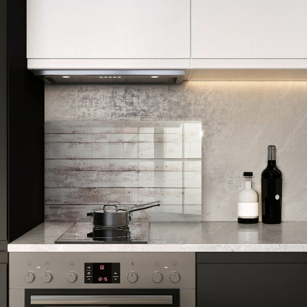 Steklena podloga za rezanje Stare lesene plošče