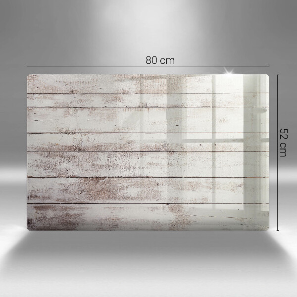 Steklena podloga za rezanje Stare lesene plošče