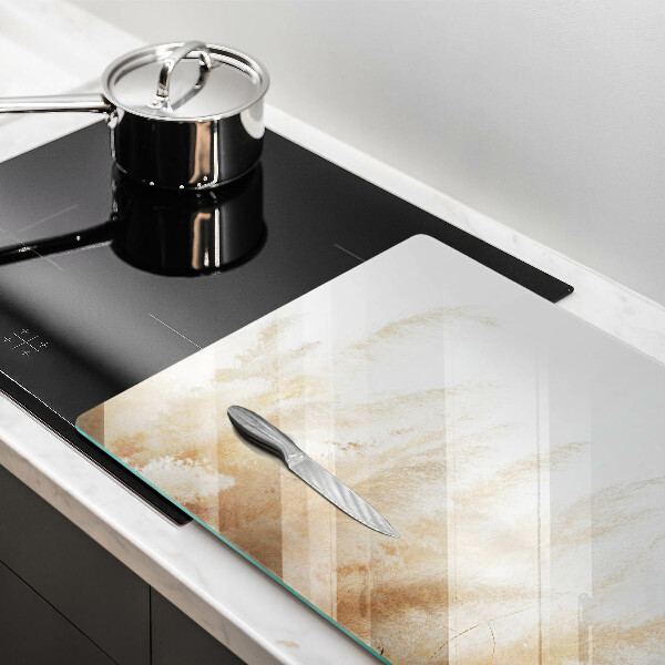 Steklena podloga za rezanje Pampaška trava