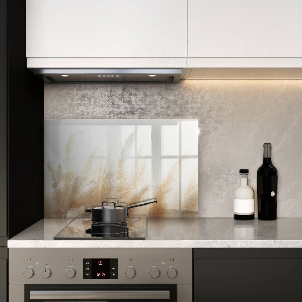 Steklena podloga za rezanje Pampaška trava