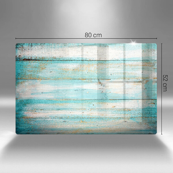 Steklena podloga za rezanje Vintage lesene plošče