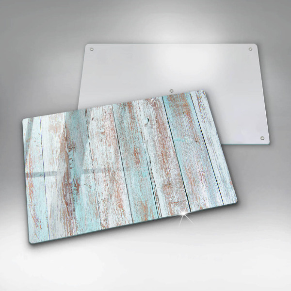 Steklena podloga za rezanje Stare vintage deske