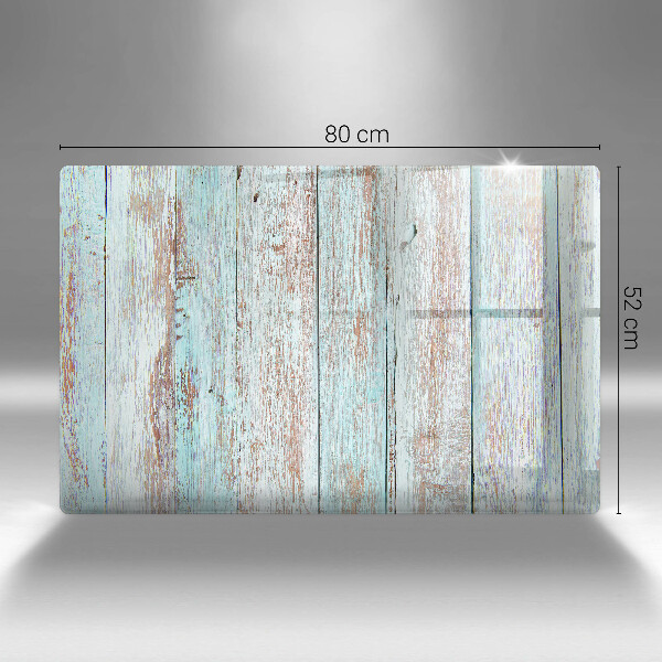 Steklena podloga za rezanje Stare vintage deske