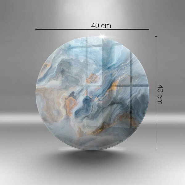 Steklena podloga za rezanje Tekstura marmorja