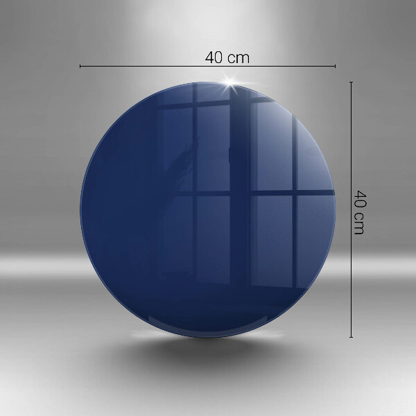 Steklena podloga za rezanje Modra barva