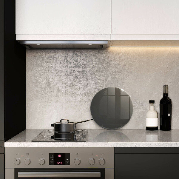 Steklena podloga za rezanje Siva barva