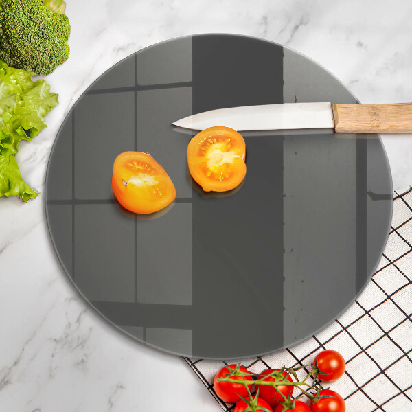 Steklena podloga za rezanje Siva barva