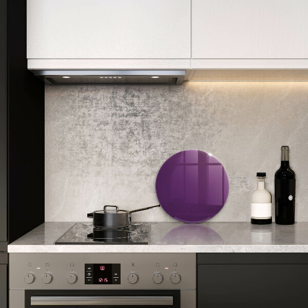 Steklena podloga za rezanje Vijolična barva