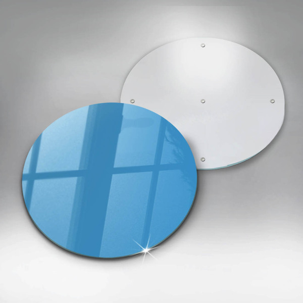 Steklena podloga za rezanje Modra barva