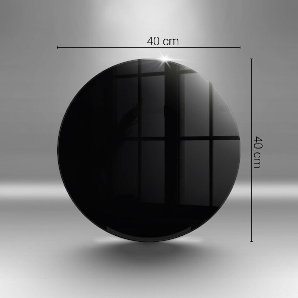 Steklena podloga za rezanje Črna barva