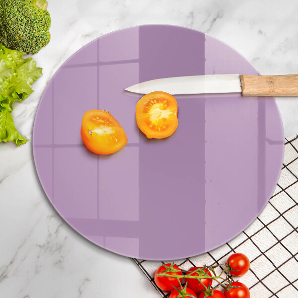 Steklena podloga za rezanje Vijolična barva