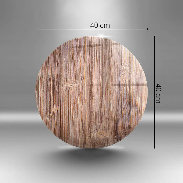 Steklena podloga za rezanje Naravni les