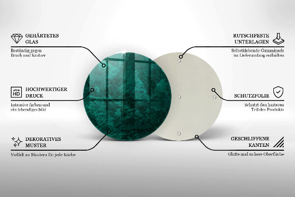 Steklena podloga za rezanje Kamnita tekstura ozadja