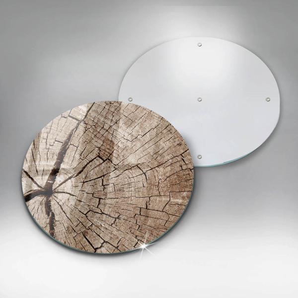 Steklena podloga za rezanje Prerez drevesa