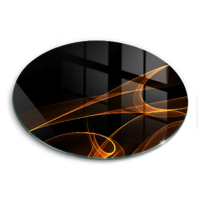 Steklena podloga za rezanje Abstraktne črte