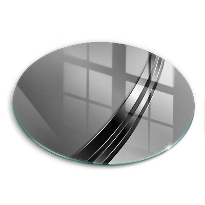Steklena podloga za rezanje Kovinska abstrakcija