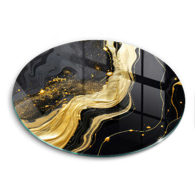 Steklena podloga za rezanje Elegantna abstrakcija