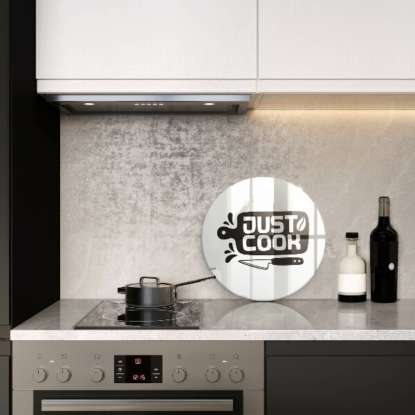 Steklena podloga za rezanje Just cook