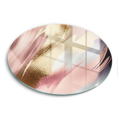 Steklena podloga za rezanje Pastelni madeži