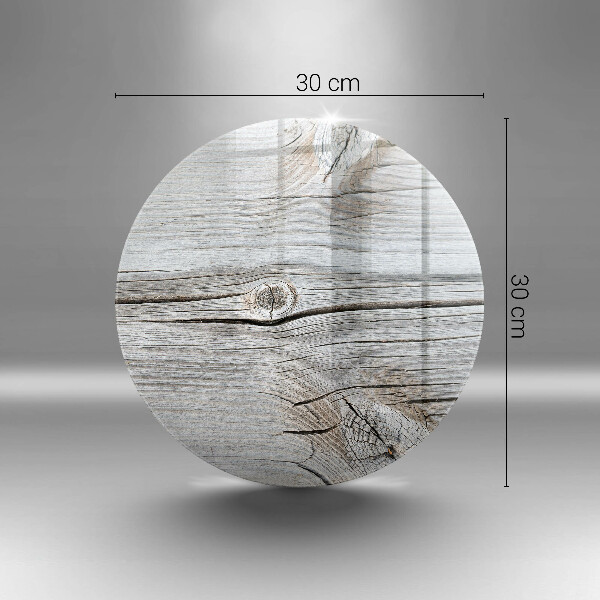 Steklena podloga za rezanje Svetla lesena struktura