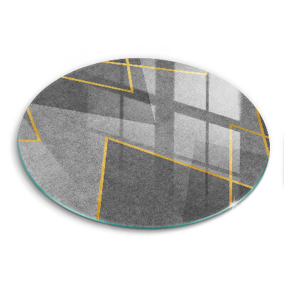 Steklena podloga za rezanje Ostre oblike