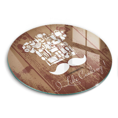 Steklena podloga za rezanje I like cooking