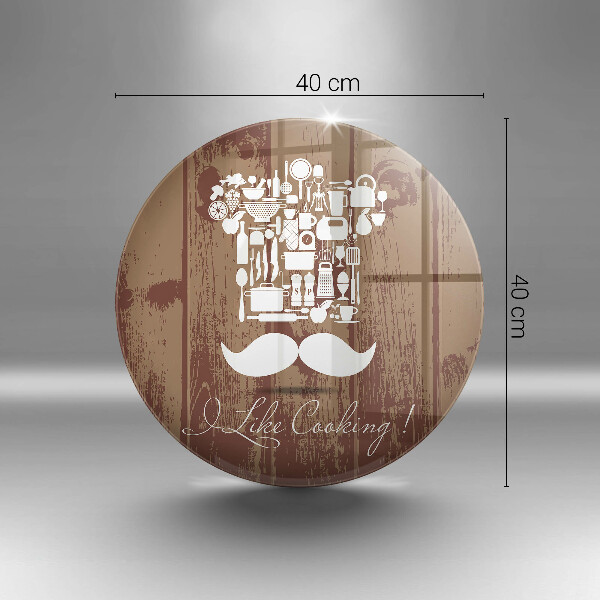 Steklena podloga za rezanje I like cooking