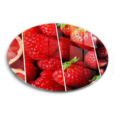 Steklena podloga za rezanje Pisano sadje