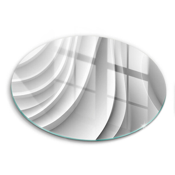 Steklena podloga za rezanje Geometrijske črte