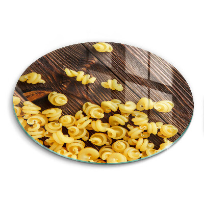 Steklena podloga za rezanje Testenine na mizi