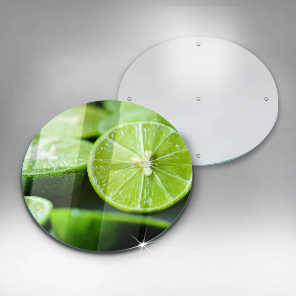 Steklena podloga za rezanje Limeta citrusi