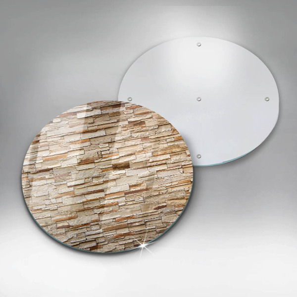 Steklena podloga za rezanje Tekstura okrasnih kamnov