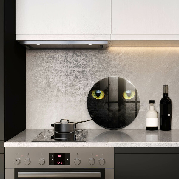 Steklena podloga za rezanje Živalske mačje oči