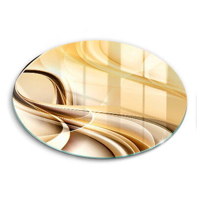 Steklena podloga za rezanje Abstrakcija dima