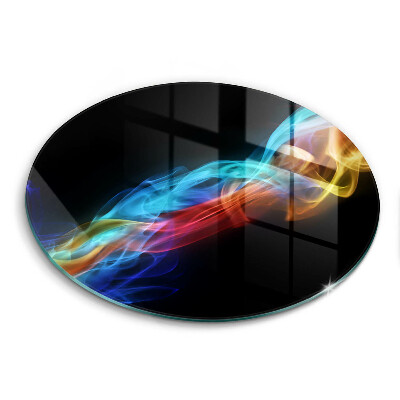 Steklena podloga za rezanje Barvit dim