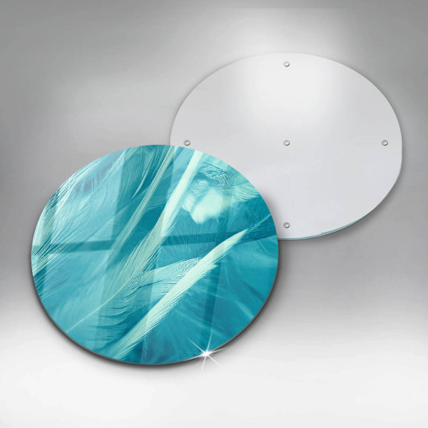 Steklena podloga za rezanje Nežno perje