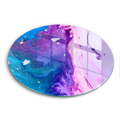 Steklena podloga za rezanje Abstraktna črnila