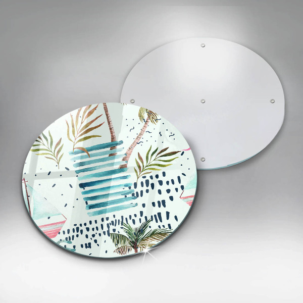 Steklena podloga za rezanje Praznične ilustracije