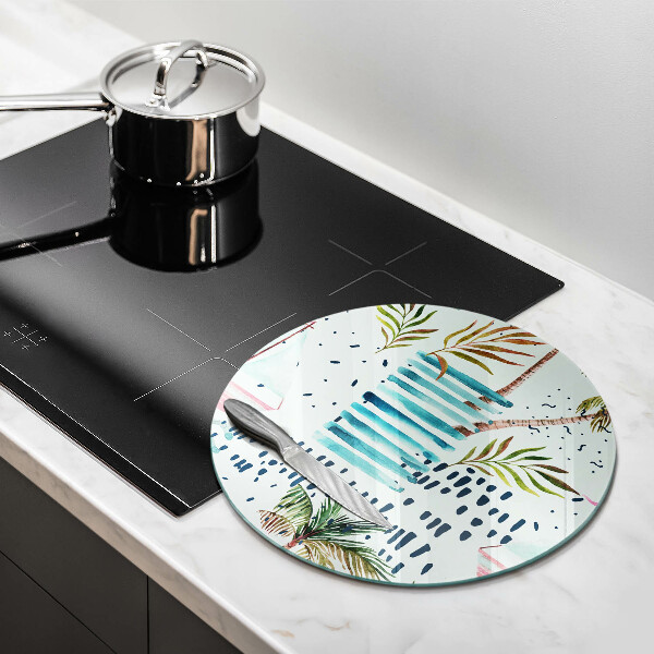 Steklena podloga za rezanje Praznične ilustracije