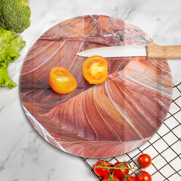 Steklena podloga za rezanje veliki kanjon