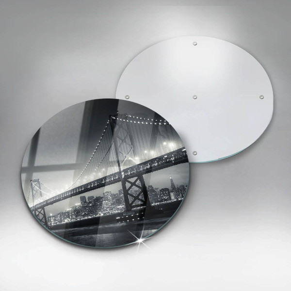 Steklena podloga za rezanje Most Benjamina Franklina